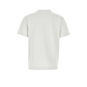 ALEXANDER WANG Classic Cotton Logo T-Shirt Unisex WHITE T-Shirts
